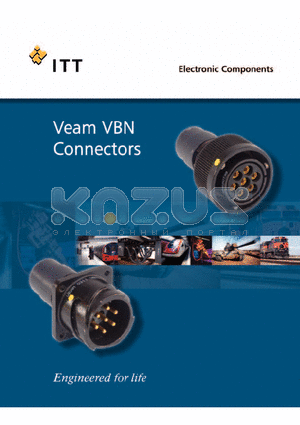 VBN6AF1815SNT100 datasheet - Veam VBN Connectors