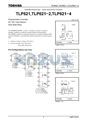 TLP621_07 datasheet - Programmable Controller