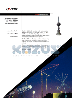 RF-1980F-AT001 datasheet - TILT-WHIP ADAPTERS