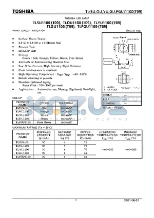 TLSU1100 datasheet - LED LAMP