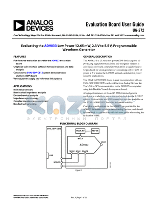 TAJA106K010R datasheet - Evaluation Board User Guide