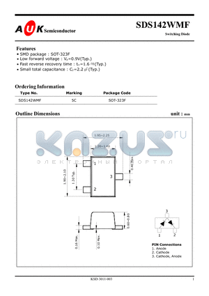 SDS142WMF_1 datasheet - Switching Diode