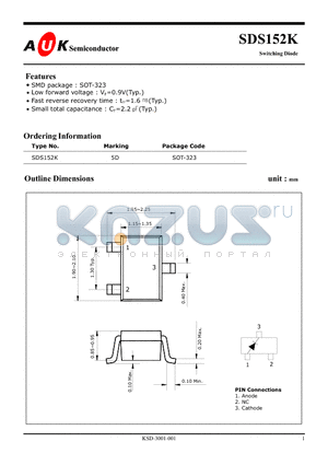 SDS152K datasheet - Switching Diode