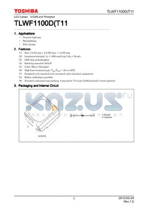 TLWF1100D datasheet - General Lighting