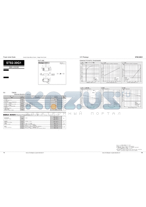 ST02-30G1 datasheet - Power zener Diode
