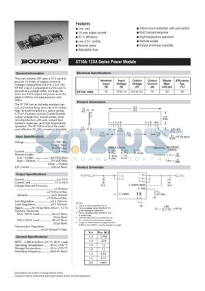 ST10A-12SA datasheet - Power Module