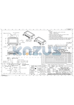 UCP2006-2962 datasheet - 0.8MM HANDYLINK PLUG CONNECTOR MODULES FOR PCB TERMINATION