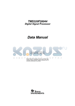 TMP320F28044PZS datasheet - Digital Signal Processor