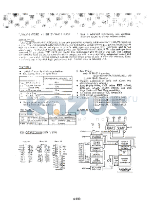 TC514400AJL-60 datasheet - 1,048,576 x 4 BIT DYNAMIC RAM