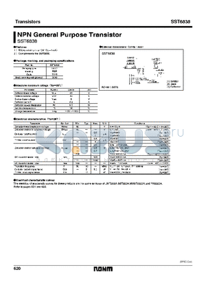 ST68 datasheet - NPN General Purpose Transistor