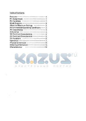 S-24C01 datasheet - CMOS 2-WIRED SERIAL EEPROM