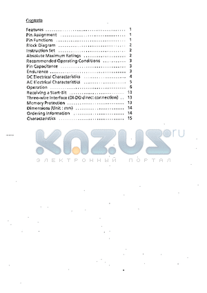 S-29331AFJ datasheet - CMOS SERIAL EEPROM