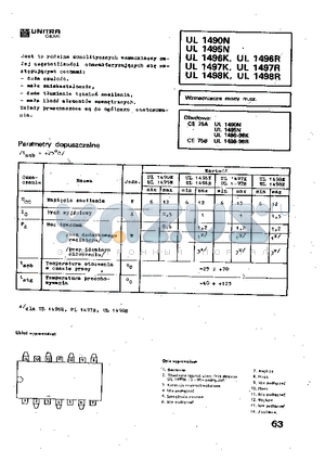 UL1498R datasheet - OBUDOWA