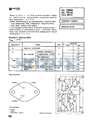 ULA6512L datasheet - UL7505L