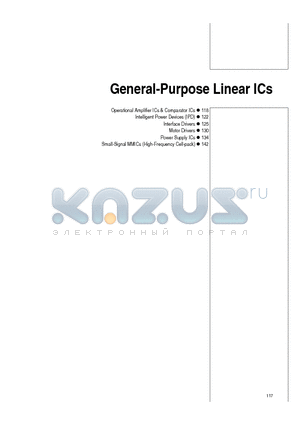 TC75S55F datasheet - General-Purpose Linear ICs