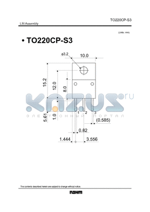 TO220CP-S3 datasheet - LSI Assembly