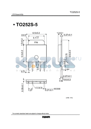 TO252S-5 datasheet - LSI Assembly