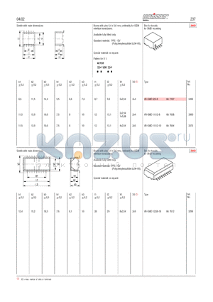 VR-SMD-11 datasheet - Box for toroids for SMD mounting