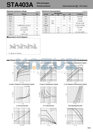 STA403A_06 datasheet - NPN Darlington General purpose