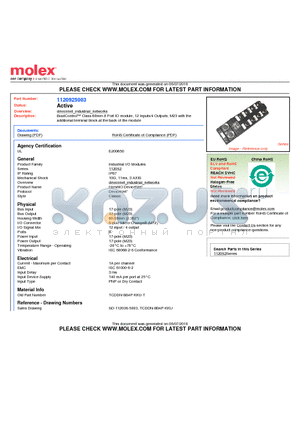 TCDDN-8B4P-KKU-T datasheet - BradControl Class 60mm 8 Port IO module, 12 Inputs/4 Outputs, M23 with the additional terminal block