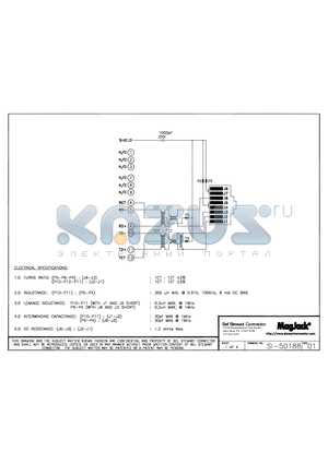 SI-50188 datasheet - SI-50188