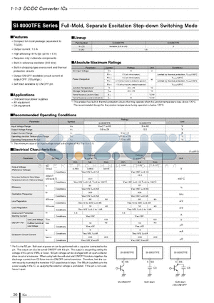 SI-8000TFE_11 datasheet - Full-Mold, Separate Excitation Step-down Switching Mode