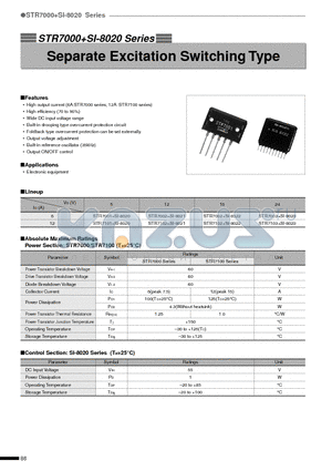 SI-8021 datasheet - Separate Excitation Switching Type