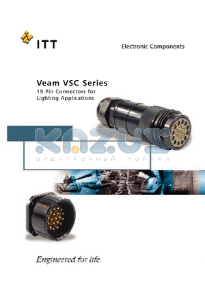 VSC01PCB01 datasheet - 19 Pin Connectors for Lighting Applications