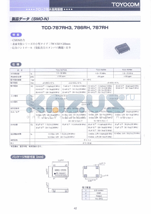 TCO-786RH datasheet - TCO-786RH