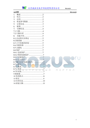 TEA1623P datasheet - TEA1623