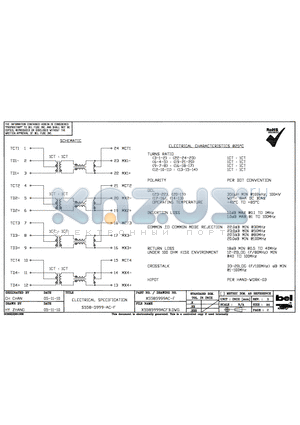 S5585999AC-F datasheet - ELECTRICAL SPECIFICATION