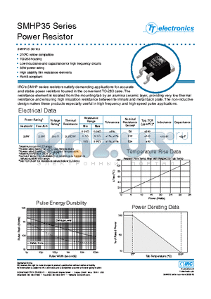 TFP-SMHP35LF-0R05-J datasheet - SMHP35 Series Power Resistor