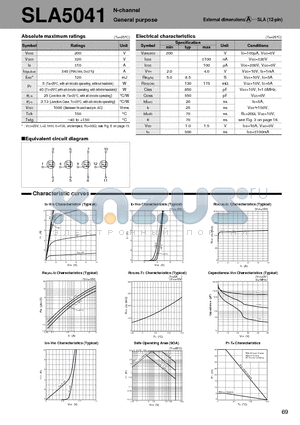 SLA5041_06 datasheet - N-channel General purpose