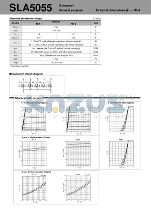 SLA5055 datasheet - N-channel General purpose