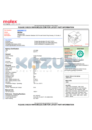 WM1320 datasheet - 2.36mm (.093