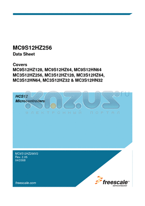 S9S12HZ256J3MAA datasheet - Microcontrollers