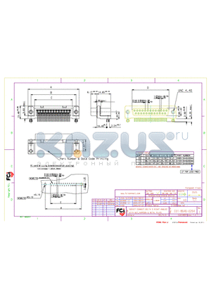 609-1484 datasheet - SOCKET CONNECT. DELTA D RIGHT ANGLED WITH NUT, HARPOON & METAL PLATE