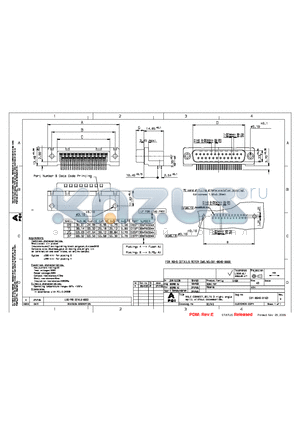 609-1525-ND datasheet - MALE CONNECT DELTA D RIGHT ANGLE SPILL WITHOUT ACCESSORIES.