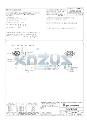 60DBPL3 datasheet - CUSTOMER DRAWING