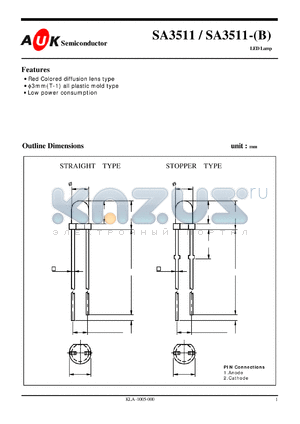 SA3511-B datasheet - LED Lamp