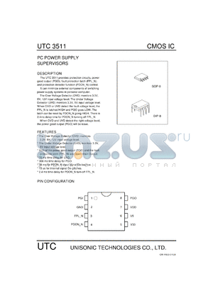 3511 datasheet - CMOS IC