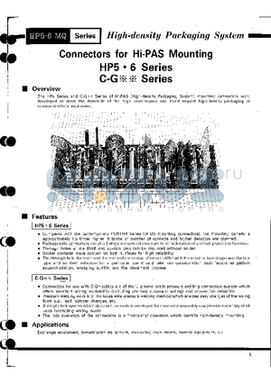 HP6-189S-1.27DS datasheet - High-density Packaging System