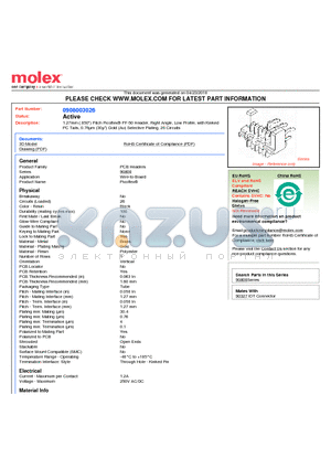 90800-3026 datasheet - 1.27mm (.050