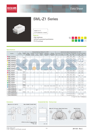 SML-Z14VA datasheet - High brightness