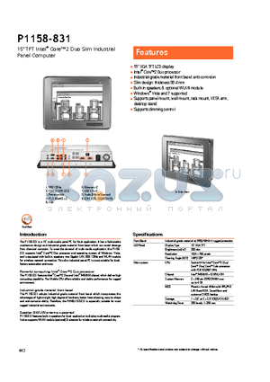P1158-831 datasheet - Supports dimming control