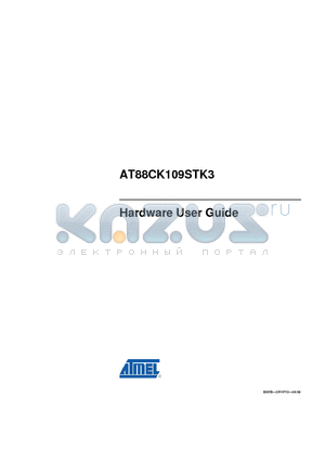 SSW-105-01-G-D datasheet - AT90USB1287 (AVR) 64 QFN device (2.7V < VCC < 5.5V)