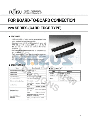 FCN-228J062-G/0S datasheet - CONNECTOR