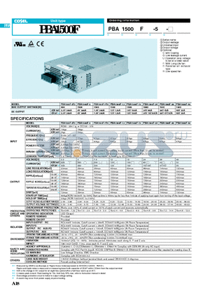 PBA1500F-24 datasheet - PBA1500F