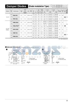 FMQ-3GU datasheet - Damper Diodes (Diode modulation Type)