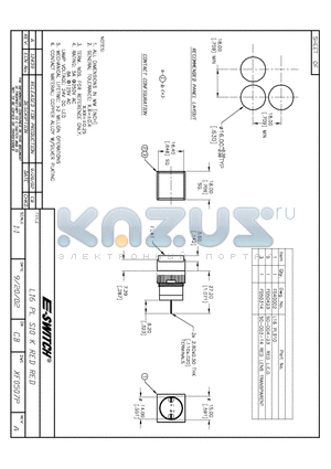 XF0507P datasheet - L16 PL S10 K RED RED